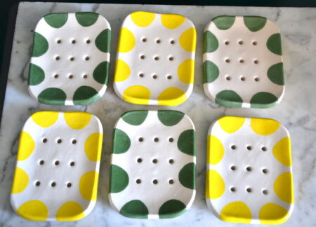 Porte savon Pola en céramique